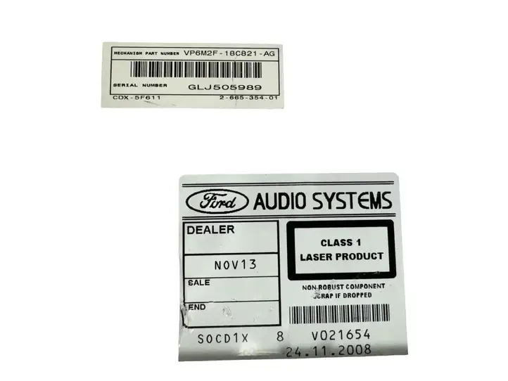 Ford Galaxy (2006 - 2010) 7S7T18C939CB Магнитола / мультимедийная система — фото 7