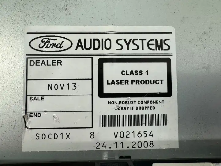 Ford Galaxy (2006 - 2010) 7S7T18C939CB Магнитола / мультимедийная система — фото 15