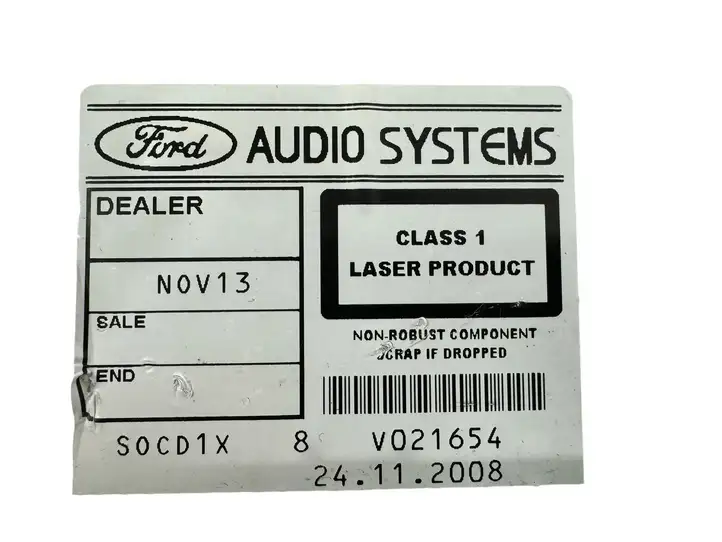 Ford Galaxy (2006 - 2010) 7S7T18C939CB Магнитола / мультимедийная система — фото 18