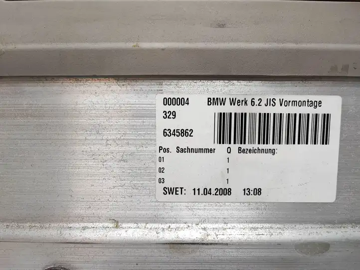 BMW 1 E82 E88 (2007 - 2014) 6345862 Система защиты от опрокидывания — фото 2