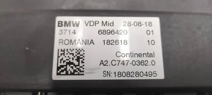 BMW M5 F90 (2017 - 2019) 6896420 Блок управления светом — фото 5