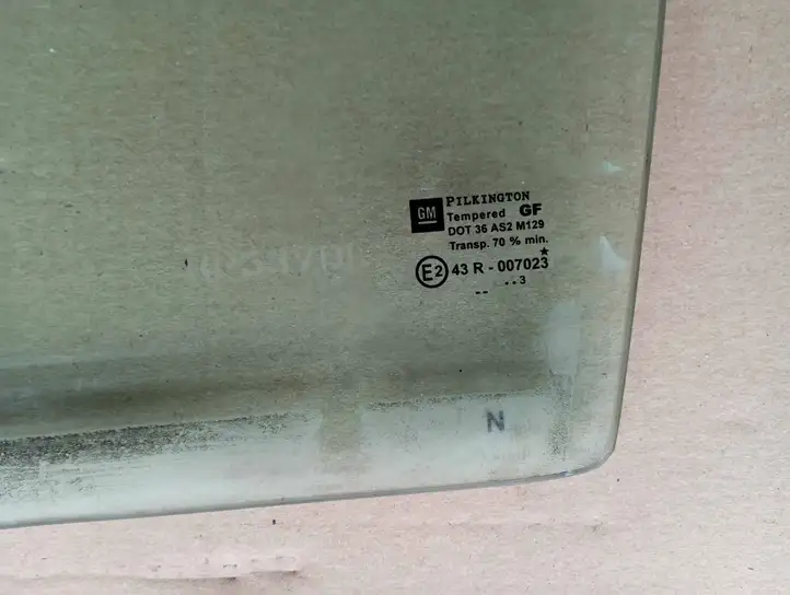 Opel Signum (2002 - 2008) 43R007023 Стекло задней двери — фото 6