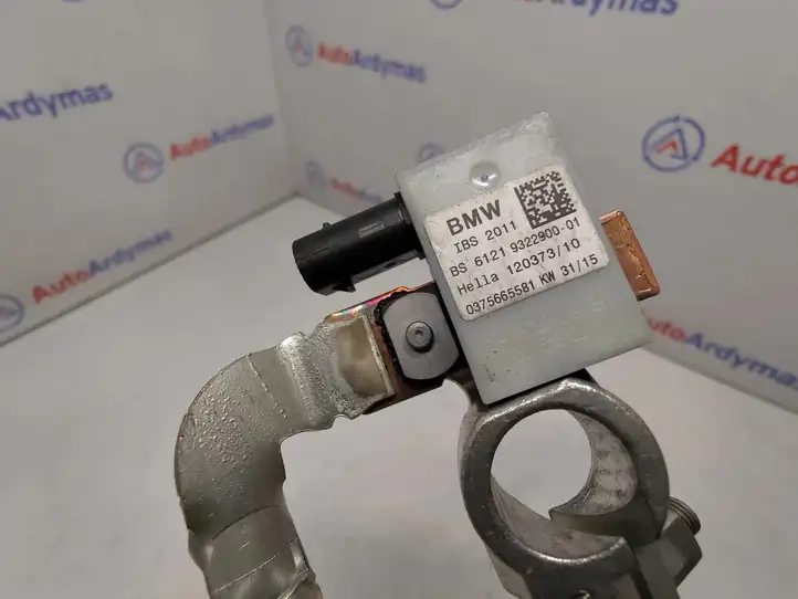 BMW 3 F30 F35 F31 (2012 - 2018) 61219322900 Минусовой провод аккумулятора — фото 3