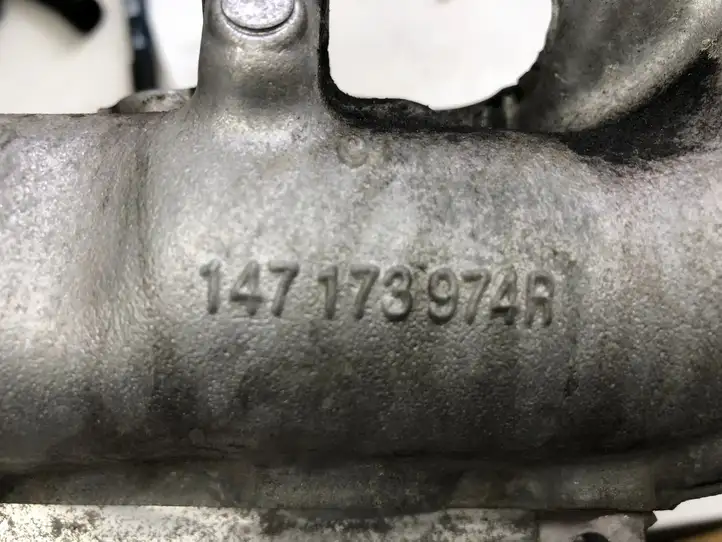 Nissan Qashqai (2013 - 2017) 147173974R Трубка EGR — фото 2