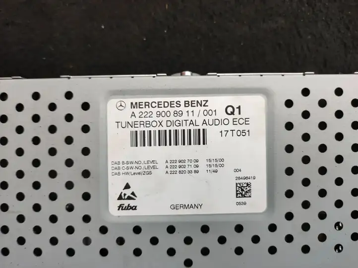 Mercedes-Benz GLC X253/C253 (2015 - ) A2229008911 Магнитола / мультимедийная система — фото 4