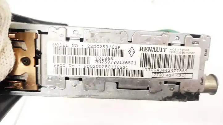 Renault Scenic I (1996 - 2003) 7700434424 Магнитола / мультимедийная система — фото 3