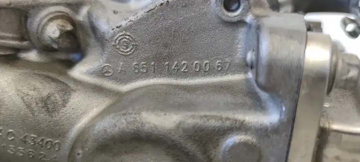 Mercedes-Benz E W212 (2009 - 2016) A6511400075 Охладитель клапана EGR — фото 7