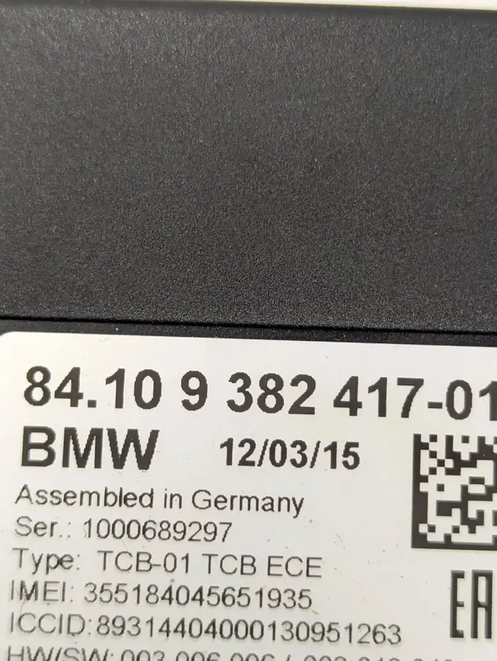 BMW 3 F30 F35 F31 (2012 - 2018) 9382417 Магнитола / мультимедийная система — фото 3