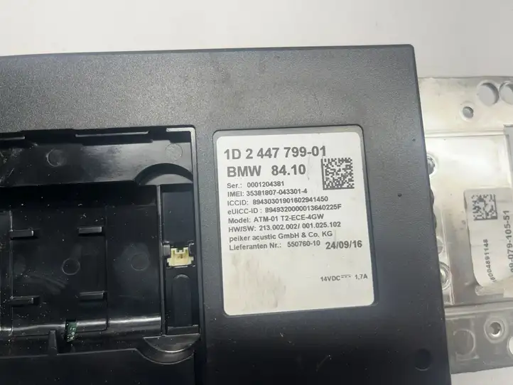 BMW X3 F25 (2010 - 2017) 2447799 Bluetooth модуль — фото 3