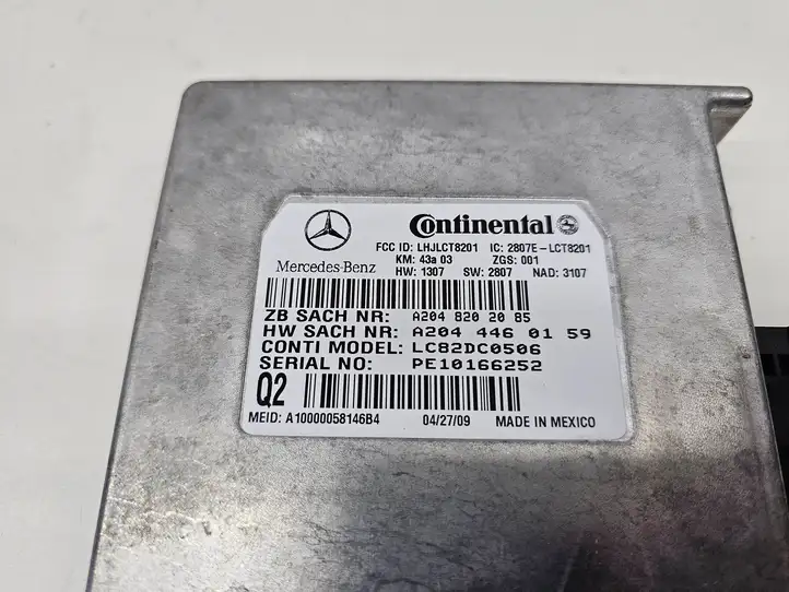 Mercedes-Benz E W212 (2009 - 2016) A2048202085 Блок GSM — фото 6