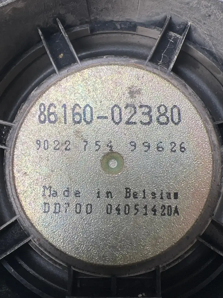 Toyota Avensis T250 (2003 - 2006) 8616002380 Динамики передних дверей — фото 3