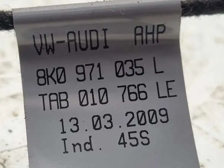 Audi A4 S4 B8 8K (2007 - 2011) 8K0971035L Проводка передней двери — фото 9