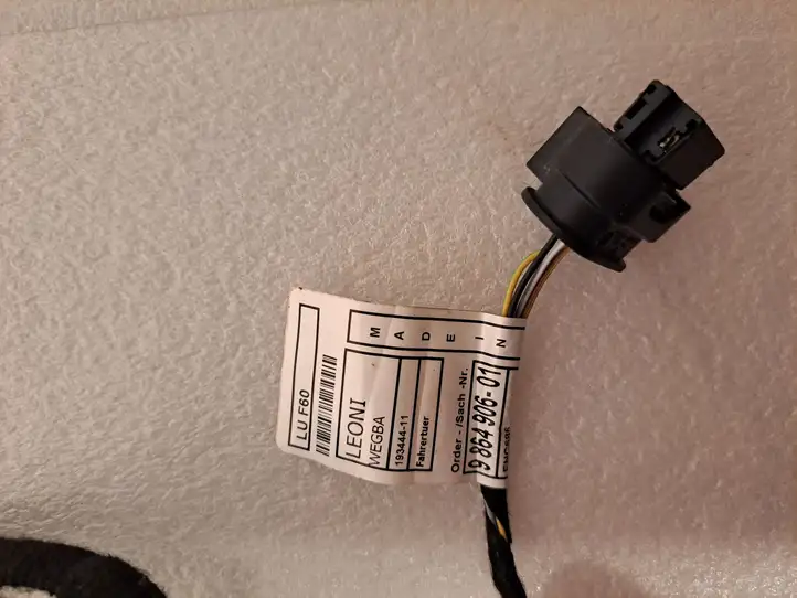 Mini Countryman (2016 - 2020)   Проводка передних дверей