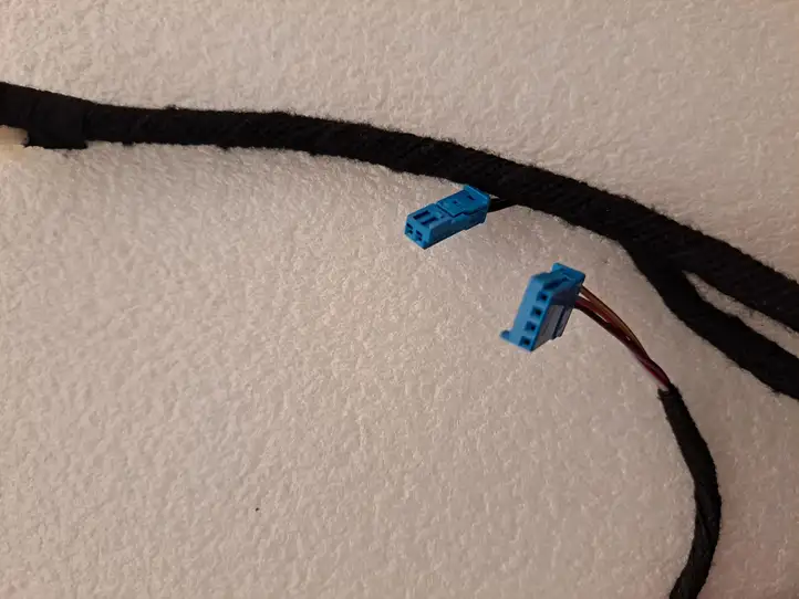 Mini Countryman (2016 - 2020)   Проводка передних дверей