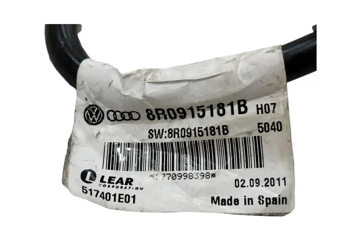 Audi Q5 SQ5 (2008 - 2012) 8R0915181B Минусовой провод аккумулятора — фото 5