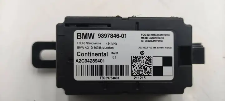 BMW 1 F20 F21 (2011 - 2019) 9397846 Блок управления антеннами — фото 4