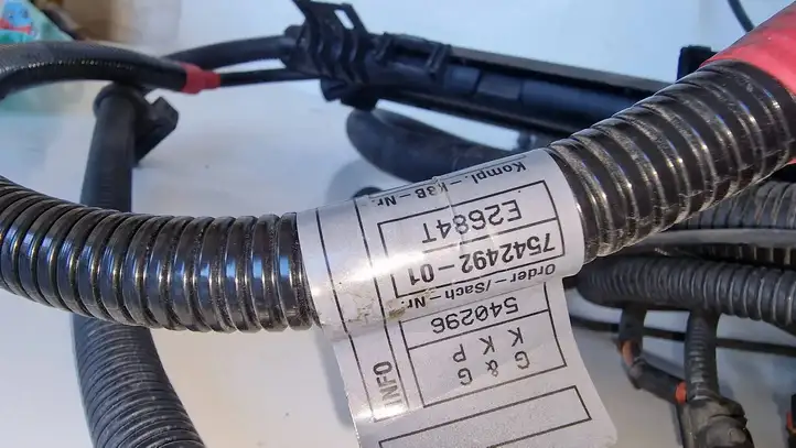 BMW 3 E90 E91 (2005 - 2012) 7537365 Прочая электропроводка — фото 4