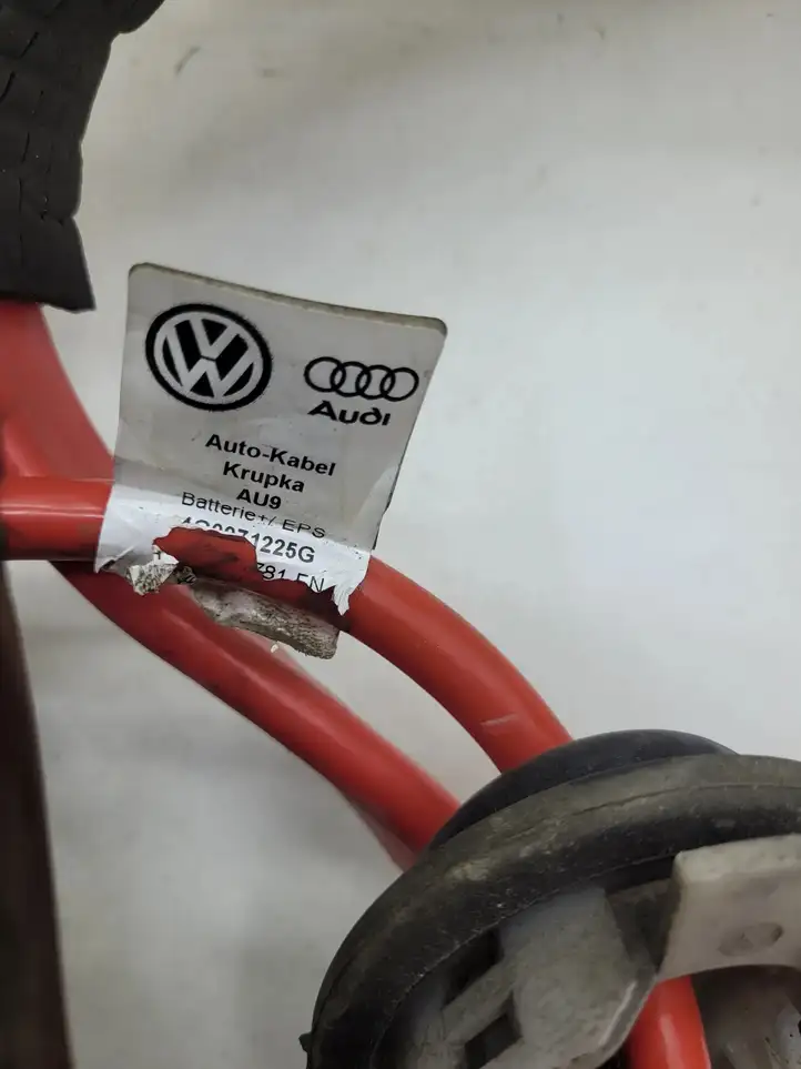 Audi A6 C7 (2011 - 2014) 4G0971225G Плюсовой провод аккумулятора — фото 3