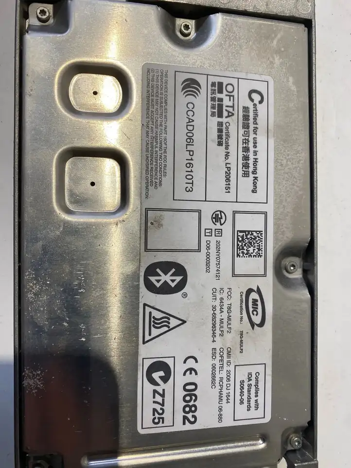 BMW 5 E60 E61 (2004 - 2010) CCAD06LP1610T3 Bluetooth модуль — фото 6