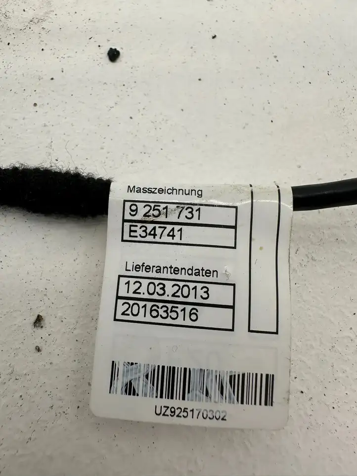 BMW 3 F30 F35 F31 (2012 - 2018) 74558010 Прочая электропроводка — фото 6
