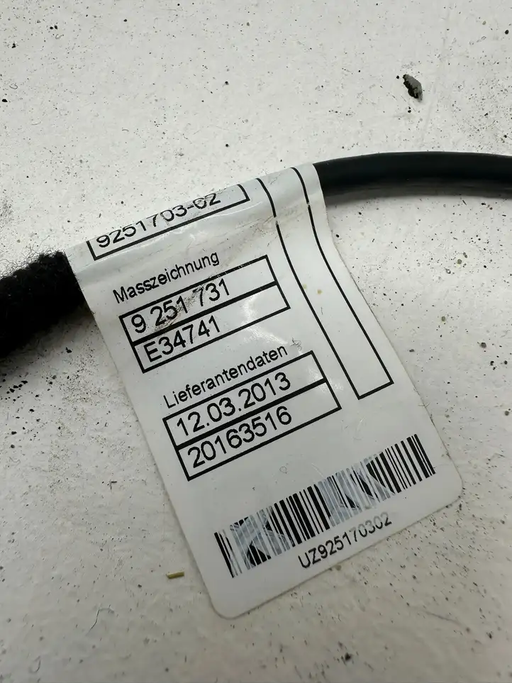 BMW 3 F30 F35 F31 (2012 - 2018) 74558010 Прочая электропроводка — фото 10