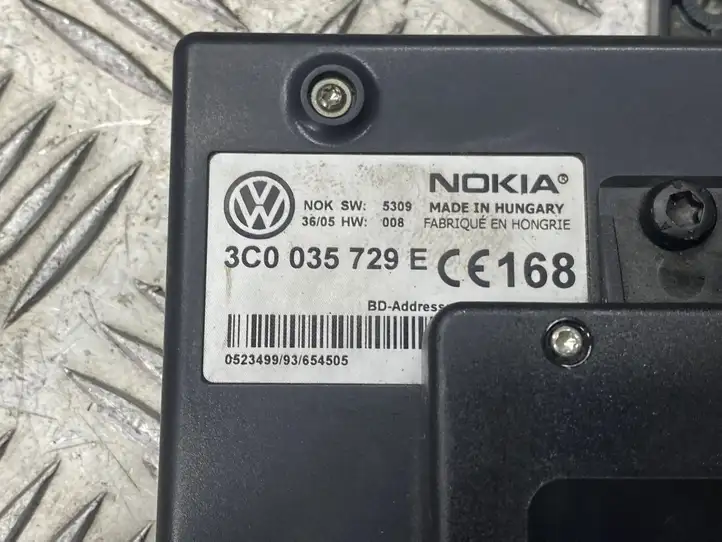 Volkswagen PASSAT B6 (2005 - 2010) 3C0035729E Блок GSM — фото 5