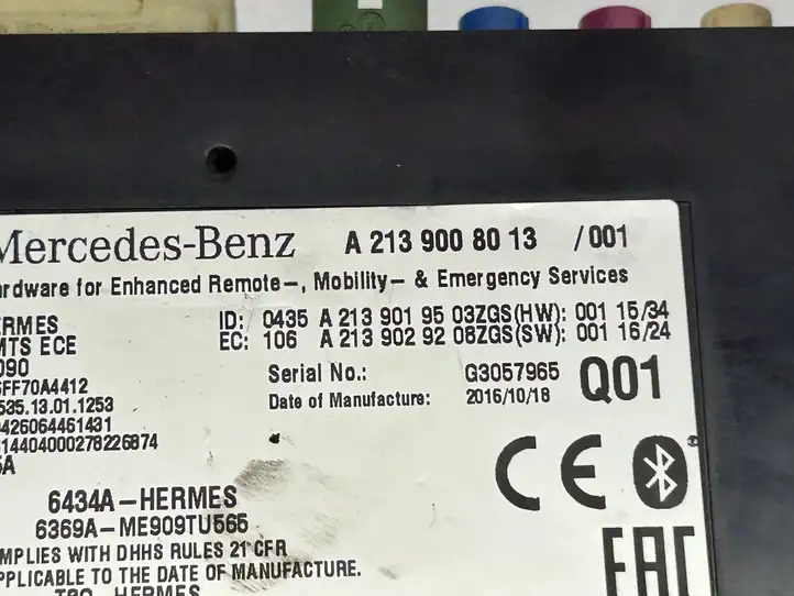 Mercedes-Benz CLA C117,X117,W117 (2013 - 2019) A2139008013 Bluetooth модуль — фото 11
