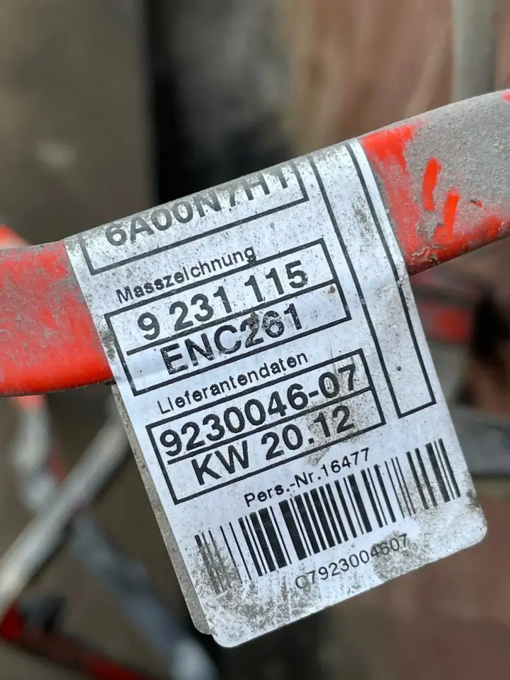 BMW 1 F20 F21 (2011 - 2019) 9231115 Плюсовой провод аккумулятора — фото 6