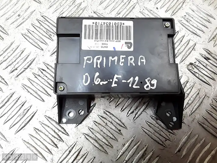 Nissan Primera (2001 - 2008) ed01034710 Блок управления кондиционером — фото 1