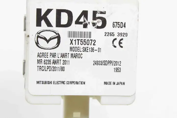 Mazda 3 II (2013 - 2017) KD45675D4 Блок бесключевого доступа — фото 3