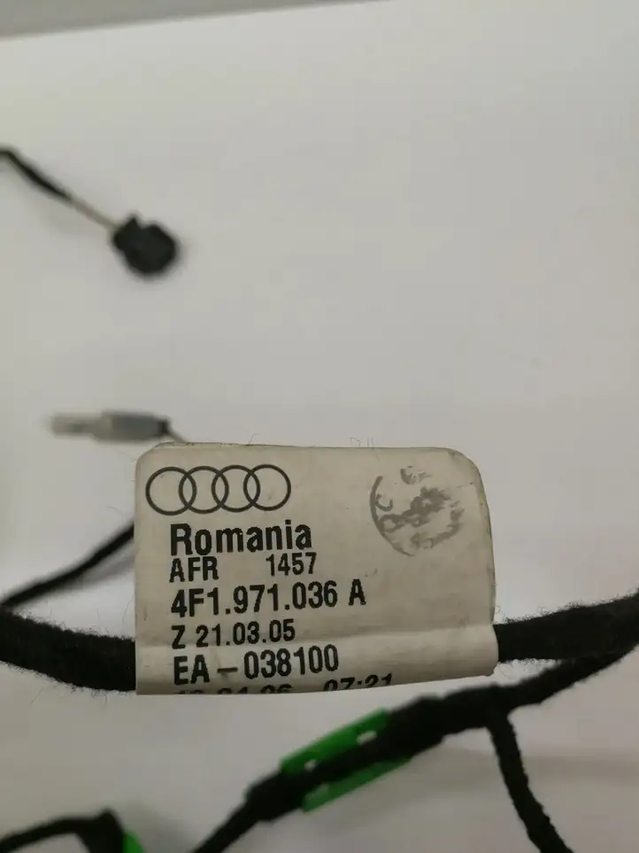 Audi A6 S6 C6 4F (2004 - 2008) 4F1971036A Проводка передней двери — фото 7