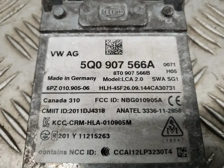 Audi A3/S3 8V (2012 - 2016) 5Q0907566A Радар контроля слепых зон — фото 3