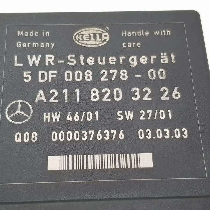 Mercedes-Benz E W211 (2002 - 2009) 5DF00827800 Блок управления светом — фото 2