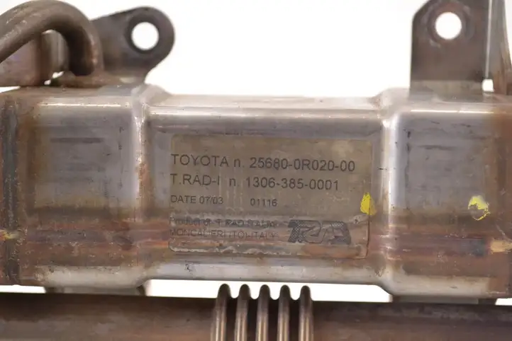 Toyota Auris 150 (2006 - 2012) 256800R02000 Охладитель клапана EGR — фото 7