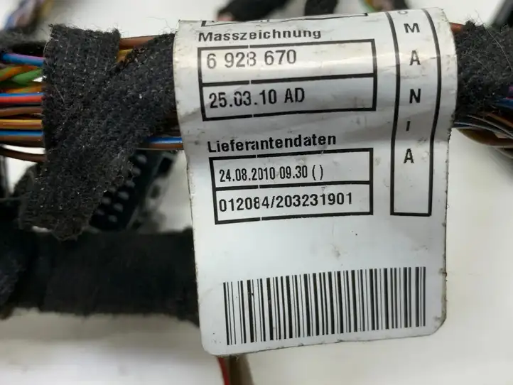 BMW 3 E92 E93 (2005 - 2014) 6928670 Прочая электропроводка — фото 8