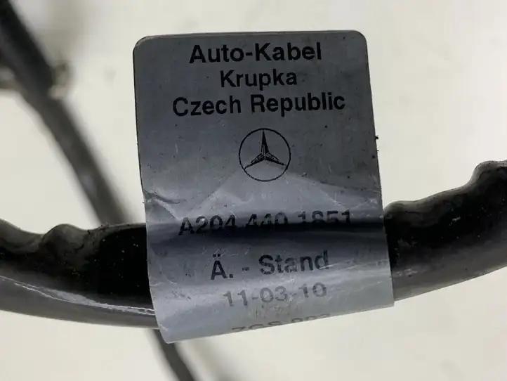 Mercedes-Benz E A207 (2010 - 2017) A2044401851 Минусовой провод аккумулятора — фото 8