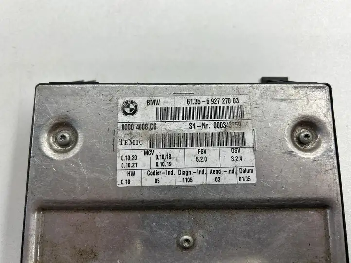 BMW 5 E60 E61 (2004 - 2010) 6927270 Блок управления сиденьем — фото 3