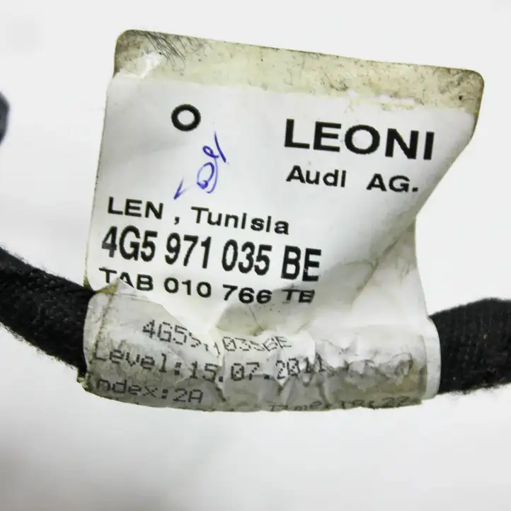 Audi A6 C7 (2011 - 2014) 4G5971035BE Проводка передней двери — фото 6