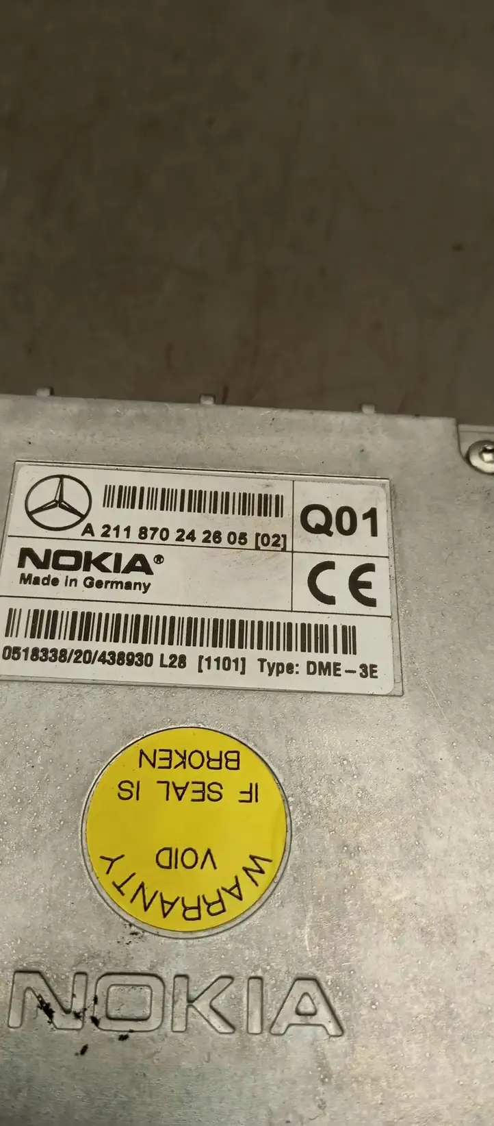 Mercedes-Benz E W211 (2002 - 2009)  211870242605 Блок управление GSM