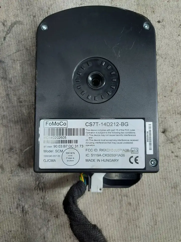 Ford Galaxy (2006 - 2010) CS7T14D212BG Bluetooth модуль — фото 2