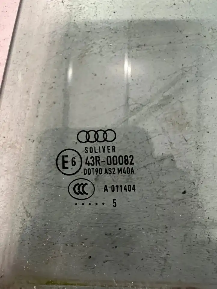 Audi A6 C7 (2014 - 2018) 43R00082 Стекло задней двери — фото 3