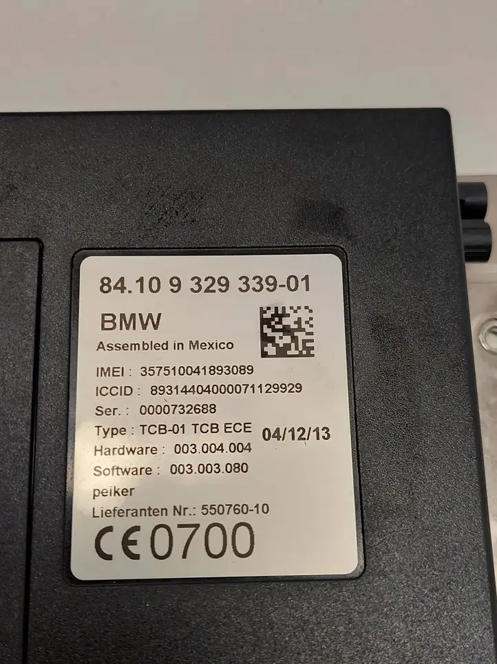 BMW X5 F15 (2013 - 2017) 9329339 Bluetooth модуль — фото 5
