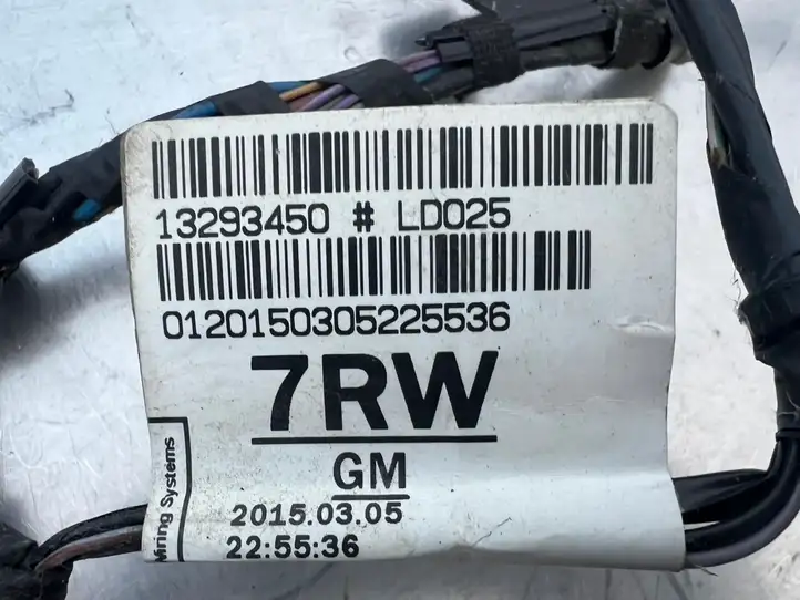 Opel Astra J (2012 - 2015) 13293450 Жгут проводов крышки багажника — фото 3