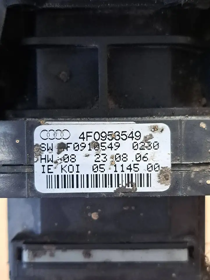 Audi A6 S6 C6 4F (2004 - 2008) 4F0953549 Датчик угла поворота руля — фото 5
