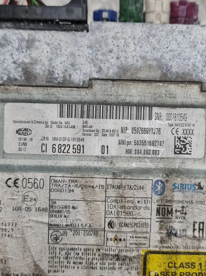 BMW 3 F30 F35 F31 (2012 - 2018) 6822591 Магнитола / мультимедийная система — фото 6