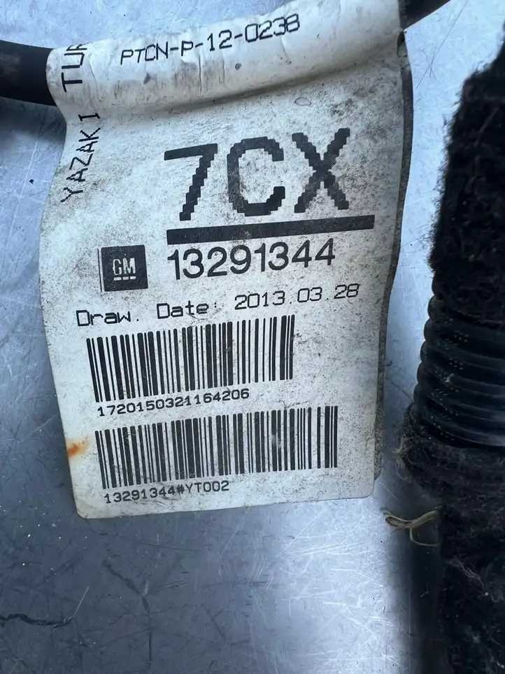 Opel Astra J (2012 - 2015) 13291344 Прочая электропроводка — фото 2