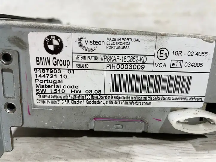 BMW 5 E60 E61 (2004 - 2010) 9187903 Магнитола / мультимедийная система — фото 4