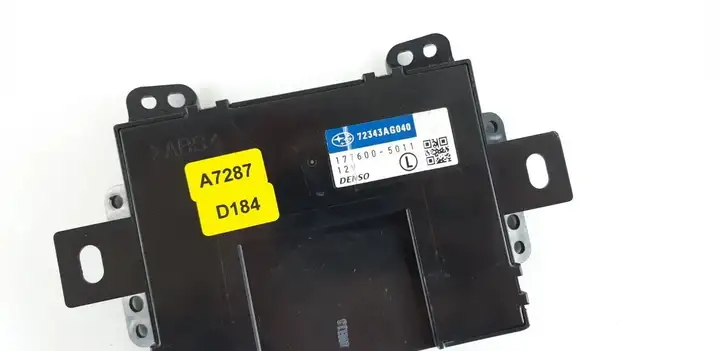 Subaru Outback (2007 - 2009) 72343AG040 Блок управления кондиционером — фото 2
