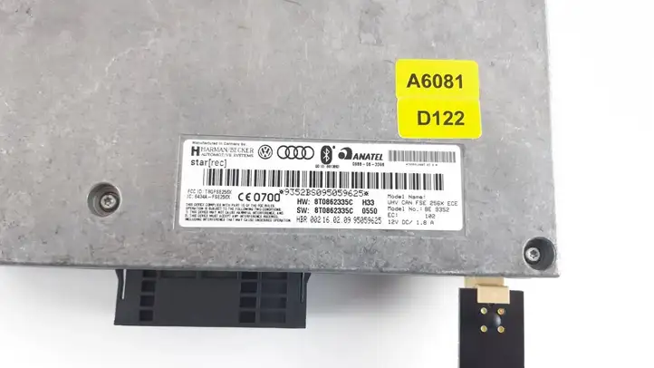 Audi A4 S4 B8 8K (2011 - 2015) 8T0862335C Bluetooth модуль — фото 2