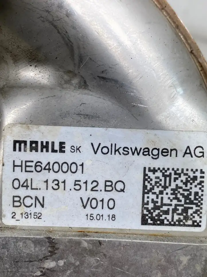 Volkswagen Tiguan (2016 - 2020) 04L131512BQ Охладитель клапана EGR — фото 4